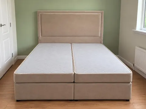 Super King Upholstered Ottoman Bed