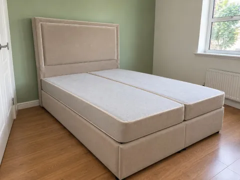 Super King Upholstered Ottoman Bed